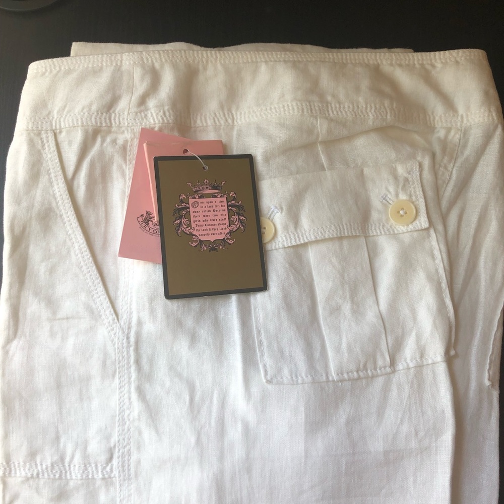 Juicy Couture Drawstring Wide-Leg Pants